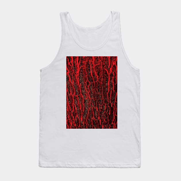 Texture - Scary Tree bark Tank Top by PorinArt